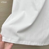 Gucci Men GG Cotton Jersey T-Shirt Print White Crewneck Short Sleeves (1)