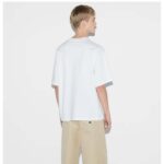 Gucci Men GG Cotton Jersey T-Shirt Print White Crewneck Short Sleeves Oversize Fit - Image 13