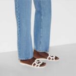 Gucci Unisex GG Interlocking G Slide Sandal White Rubber Flat - Image 11