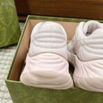 Gucci Unisex GG Riple Senaker Pale Pink Leather Interlocking G Lightweight Rubber - Bild 9