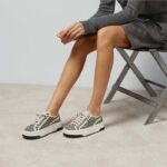 Gucci Unisex GG Sneaker Tennis 1977 Ivory Black Canvas Jacquard Low Heel - Image 11