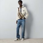 Gucci Unisex Ophidia GG Small Crossbody Bag Beige Ebony Supreme Canvas - Imagen 11