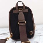 Gucci Unisex Ophidia GG Small Crossbody Bag Beige Ebony Supreme Canvas - Imagen 5