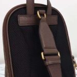 Gucci Unisex Ophidia GG Small Crossbody Bag Beige Ebony Supreme Canvas - Imagen 9