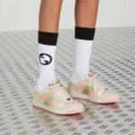 Gucci Unisex Screener GG Sneaker Light Pink GG Canvas Beige Suede - Bild 9