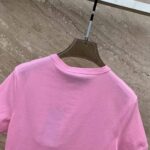 Gucci Women GG Cotton Jersey T-Shirt Sweet Gucci Kitten Crewneck Short Sleeves – Image 8