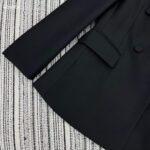 Gucci Women GG Double-Breasted Wool Jacket Slimmer Fitted Sleeves Button Closure – Bild 9