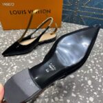 Gucci Women GG Gucci Signoria Ballet Flat Black Patent Leather Pointed Toe - Image 10