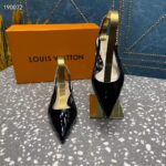 Gucci Women GG Gucci Signoria Ballet Flat Black Patent Leather Pointed Toe - Image 5