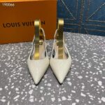 Gucci Women GG Gucci Signoria Ballet Flat White Patent Leather Pointed Toe - immagine 5