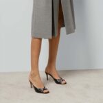 Gucci Women GG Horsebit Mid-Heel Slide Sandal Black Leather Crystals - Image 11