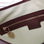 Gucci Women GG Jackie Small Shoulder Bag Rosso Ancora Leather Hook Closure - Image 10