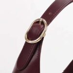 Gucci Women GG Jackie Small Shoulder Bag Rosso Ancora Leather Hook Closure - Image 9