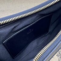 Gucci Women GG Marmont Small Shoulder Bag Matelassé Chevron Leather Black (11)