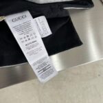 Gucci Women GG Reversible Cotton Jersey T-Shirt Grey Crewneck Short Sleeves – Image 9