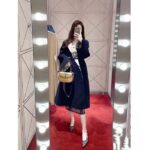 Gucci Women GG Slingback Ballet Flat Black Mesh GG Crystals Leather - Imagen 8