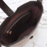 Gucci Women Medium Bucket Shoulder Bag Beige Ebony Original GG Canvas – Bild 9