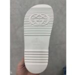 Gucci Women's Sandal Double G Blue GG Denim Rubber Flat – Image 9