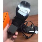 Hermes Women Ivresse 65 Sandal Black Leather 6.6 CM Heel - Bild 10