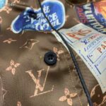 Louis Vuitton LV Men Elysee Palace Boxer Shorts Silk Dark Brown 1AFMKB - Image 6