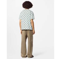 Louis Vuitton LV Men Printed Short-Sleeved Cotton T-Shirt Regular Fit 1AFR22 (2)
