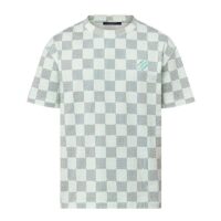 Louis Vuitton LV Men Printed Short-Sleeved Cotton T-Shirt Regular Fit 1AFR22 (2)