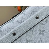 Louis Vuitton LV Unisex Alpha Messenger White Monogram Coated Canvas M31069 (10)