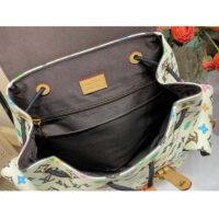 Louis Vuitton LV Unisex Christopher MM Backpack Vanilla Monogram Craggy Coated Canvas M25240 (2)