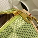 Louis Vuitton LV Unisex Keepall Bandoulière 35 Green Damier Golf Coated Canvas N40671 - Image 9