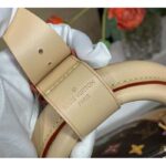 Louis Vuitton LV Unisex Keepall Bandoulière 50 Chocolate Monogram Craggy Coated Canvas M24901 - Imagen 11