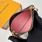 Louis Vuitton LV Unisex Key Pouch Pink Monogram Coated Canvas M82620 - Imagen 8