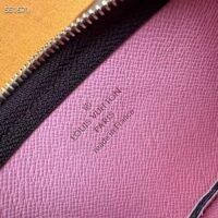 Louis Vuitton LV Unisex Key Pouch Pink Monogram Coated Canvas M82620 (10)