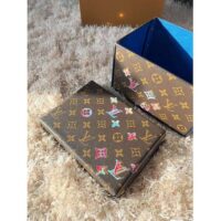 Louis Vuitton LV Unisex Monogram Color Box Brown Monogram Canvas GI0763 (5)