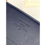 Louis Vuitton LV Unisex Multiple Wallet Blue White Monogram Shadow Calfskin Leather M83379 – Image 10