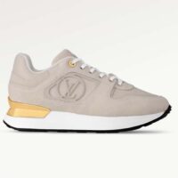 Louis Vuitton LV Unisex Neo Run Away Sneaker Light Beige Monogram Denim 1ACKV4 (9)