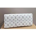 Louis Vuitton LV Unisex OnTheGo MM Multicolor Beige Monogram Jacquard Fabric M24708 - Image 6