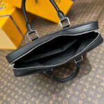 Louis Vuitton LV Unisex Porte-Documents Voyage PM Black Taiga Noir Cowhide Leather - Image 7