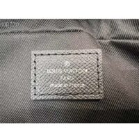 Louis Vuitton LV Unisex Porte-Documents Voyage PM Black Taiga Noir Cowhide Leather (7)