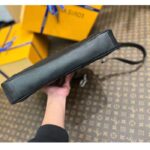 Louis Vuitton LV Unisex Porte-Documents Voyage PM Black Taiga Noir Cowhide Leather - Image 6