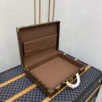 Louis Vuitton LV Unisex President Suitcase Monogram Canvas-Brown M53012 - Bild 9