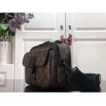 Louis Vuitton LV Unisex S Lock Messenger Monogram Macassar Coated Canvas M45806 - Image 3