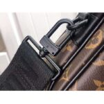 Louis Vuitton LV Unisex S Lock Messenger Monogram Macassar Coated Canvas M45806 - Image 7