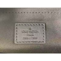 Louis Vuitton LV Unisex S Lock Messenger Radiant Sun Monogram Macassar Coated Canvas M46688 (9)