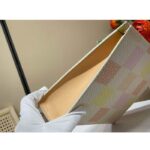 Louis Vuitton LV Unisex Toilet Pouch Peach Damierlicious Coated Canvas N40740 – Bild 6