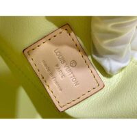 Louis Vuitton LV Unisex Toilet Pouch Peach Damierlicious Coated Canvas N40740 (5)