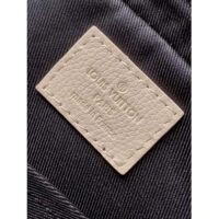 Louis Vuitton LV Unisex Trio Messenger White Navy Blue Monogram Shadow Calf Leather M24754 (6)