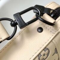 Louis Vuitton LV Unisex Trio Messenger White Navy Blue Monogram Shadow Calf Leather M24754 (6)