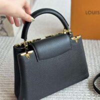 Louis Vuitton LV Women Capucines BB Black Taurillon Leather Cowhide M23263′ (7)