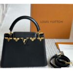 Louis Vuitton LV Women Capucines BB Black Taurillon Leather Cowhide M23263 - Image 2