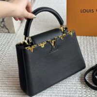 Louis Vuitton LV Women Capucines BB Black Taurillon Leather Cowhide M23263′ (7)